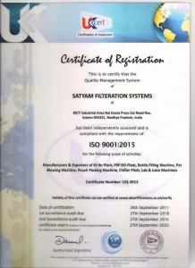 ISO Certificate